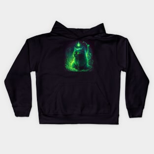 Magical Witches Cat Kids Hoodie